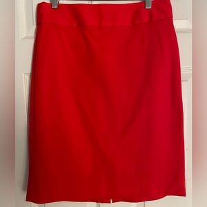 Red Banana Republic Pencil Skirt